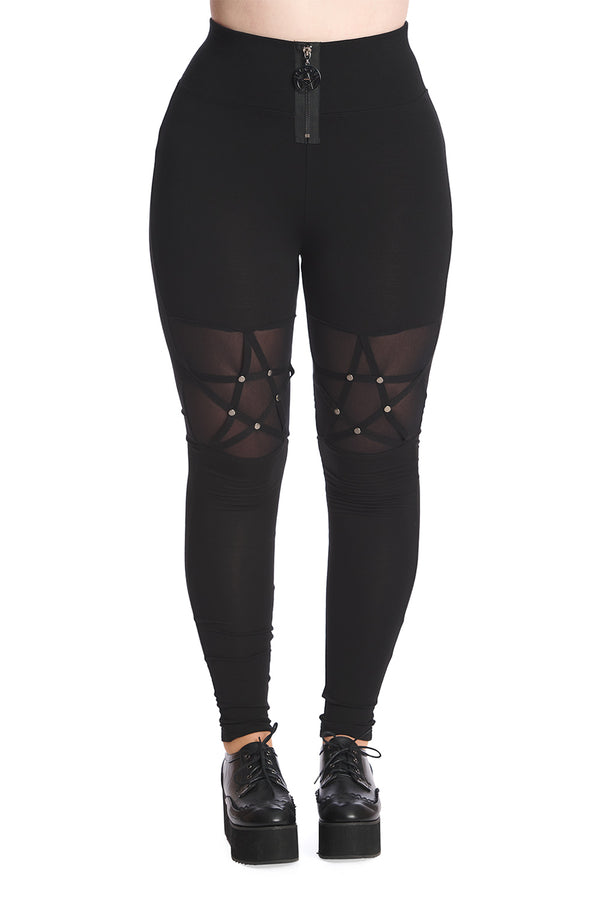 Banned Alternative Banned Alternative QUEEN VIX LEGGINGS