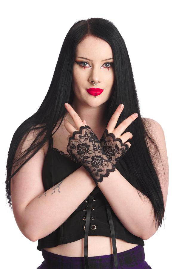 banned alternative Banned Alternative RAMONA LACE GLOVES