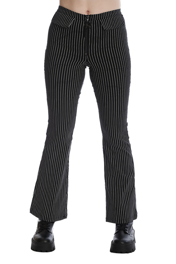 banned alternative Banned Alternative RENATA PNSTRIPE TROUSERS
