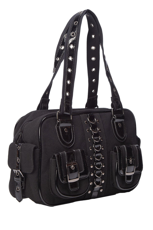 Banned Alternative Banned Alternative Rhapsody Black Shoulder Bag