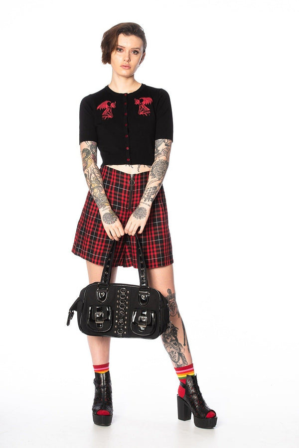 Banned Alternative Banned Alternative Rhapsody Black Shoulder Bag