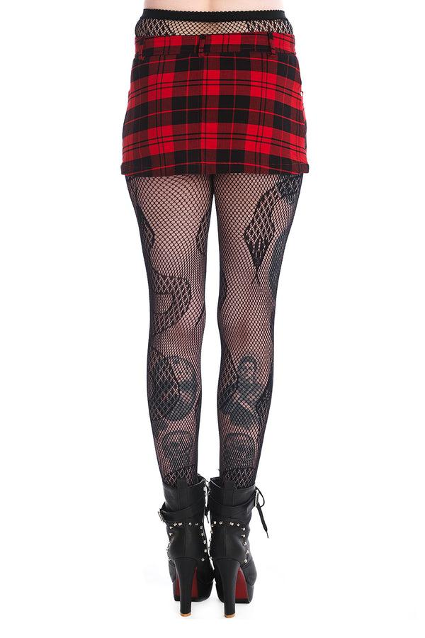 Banned Alternative Banned Alternative ROCHELLE CHECK MINI SKIRT