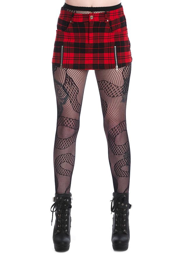 banned alternative Banned Alternative ROCHELLE CHECK MINI SKIRT