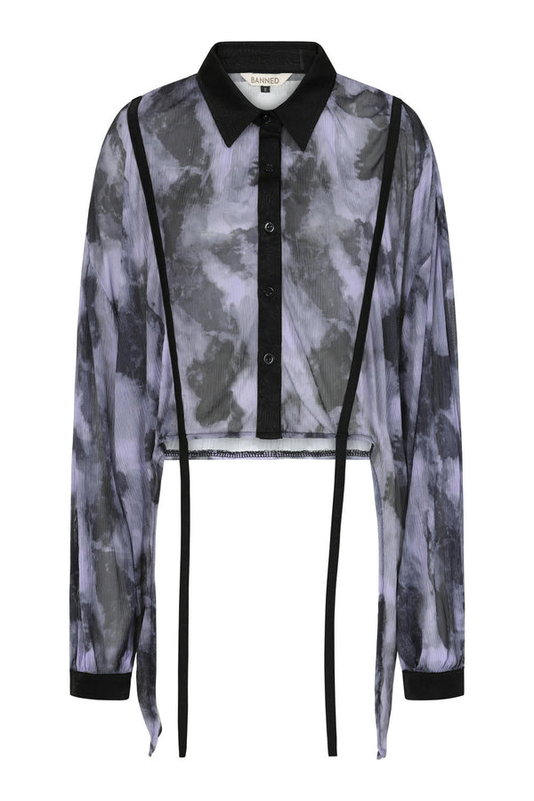 banned alternative Banned Alternative SELENE MESH BLOUSE