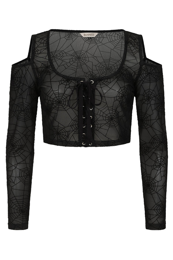 Banned Alternative Banned Alternative SERAPHINA MESH TOP