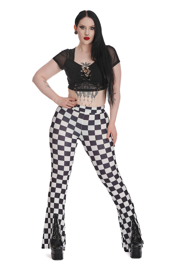 Banned Alternative Banned Alternative SHADOW VEIL MESH TOP