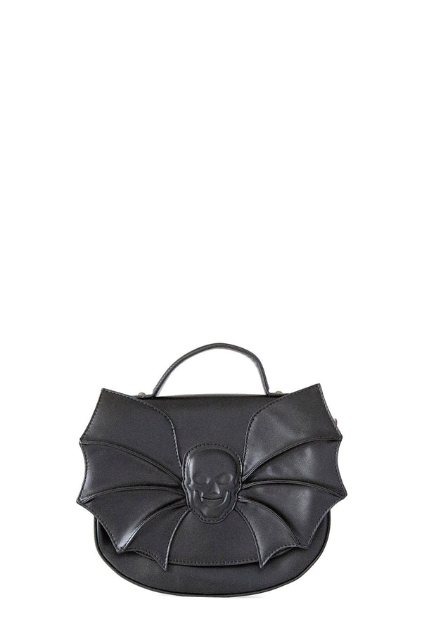 Banned Alternative Banned Alternative Silent Creature Skull Wing Shoulder Bag