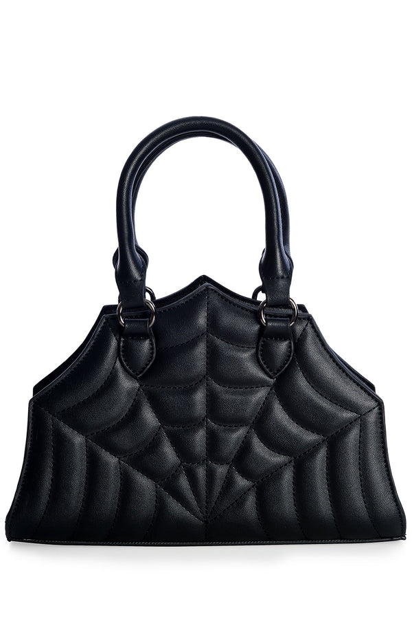 banned alternative Banned Alternative Sirin Embossed Spiderweb Handbag