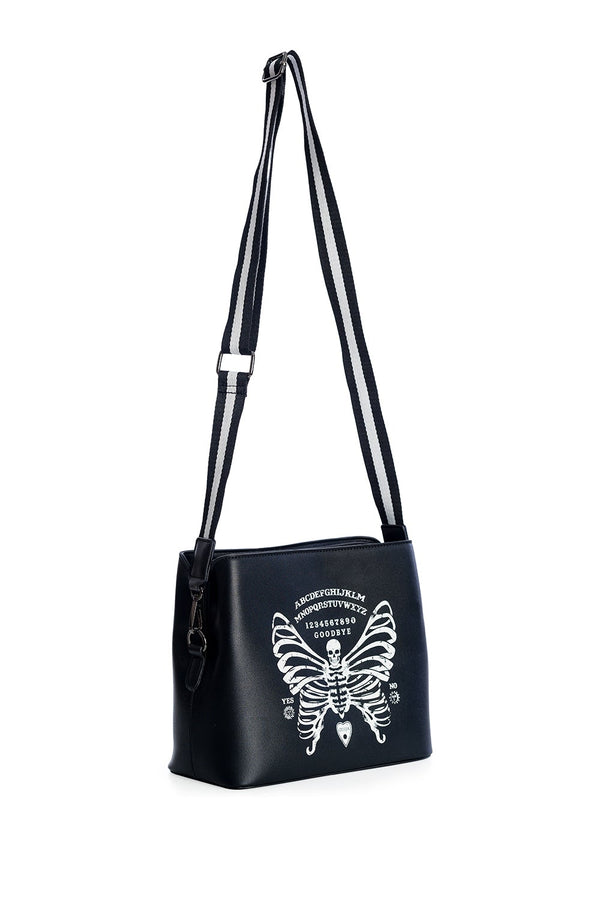 Banned Alternative Banned Alternative Skeleton Butterfly Cross-body Bag