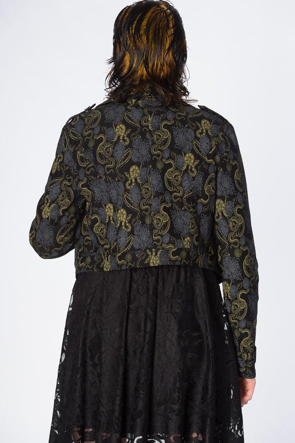 Banned Alternative Banned Alternative Slither Crop Biker Jacket