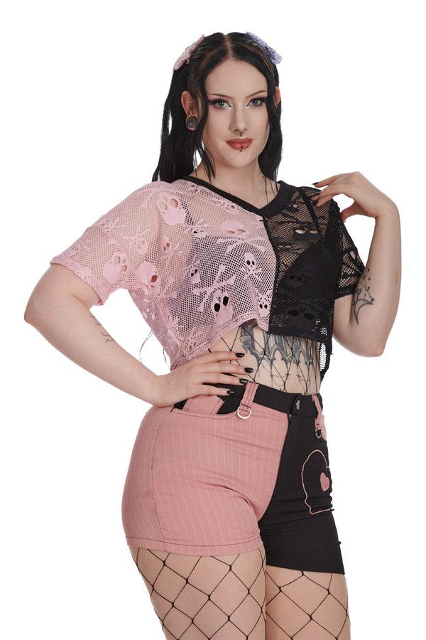 Banned Alternative Banned Alternative SORA HALF & HALF TOP