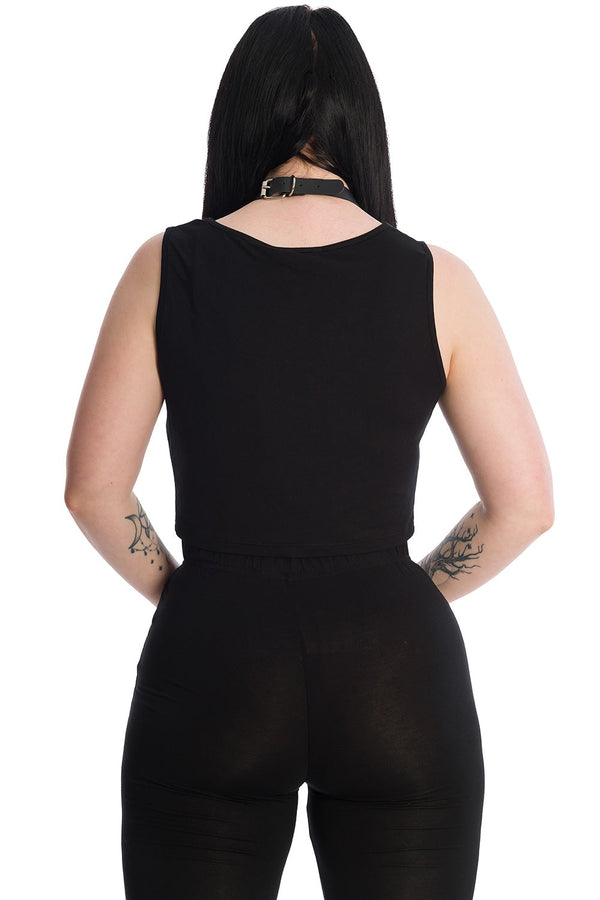 Banned Alternative Banned Alternative Space Kitty Crop Top