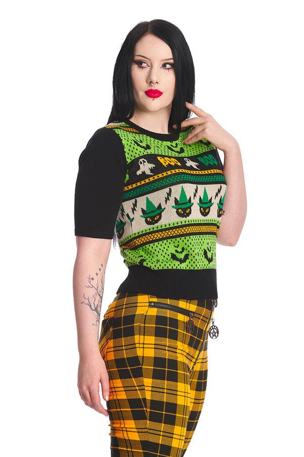 Banned Alternative Banned Alternative Spooky Boo Jumper