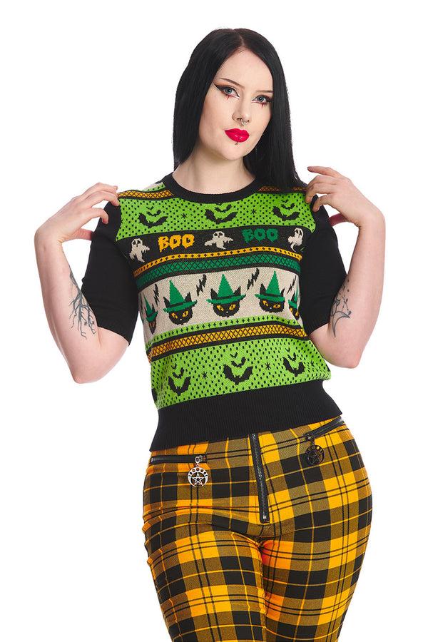 banned alternative Banned Alternative Spooky Boo Jumper