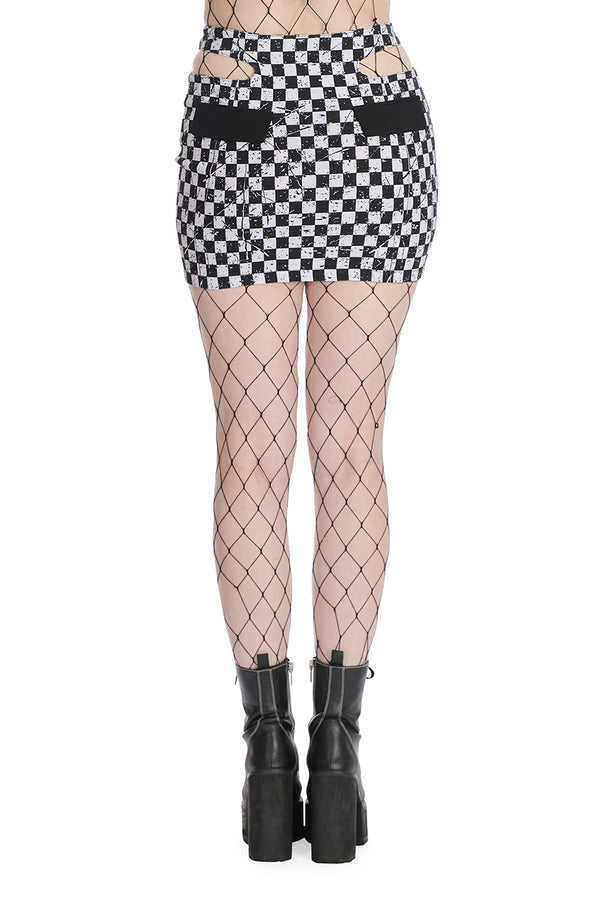 Banned Alternative Banned Alternative STARK MESH SKIRT