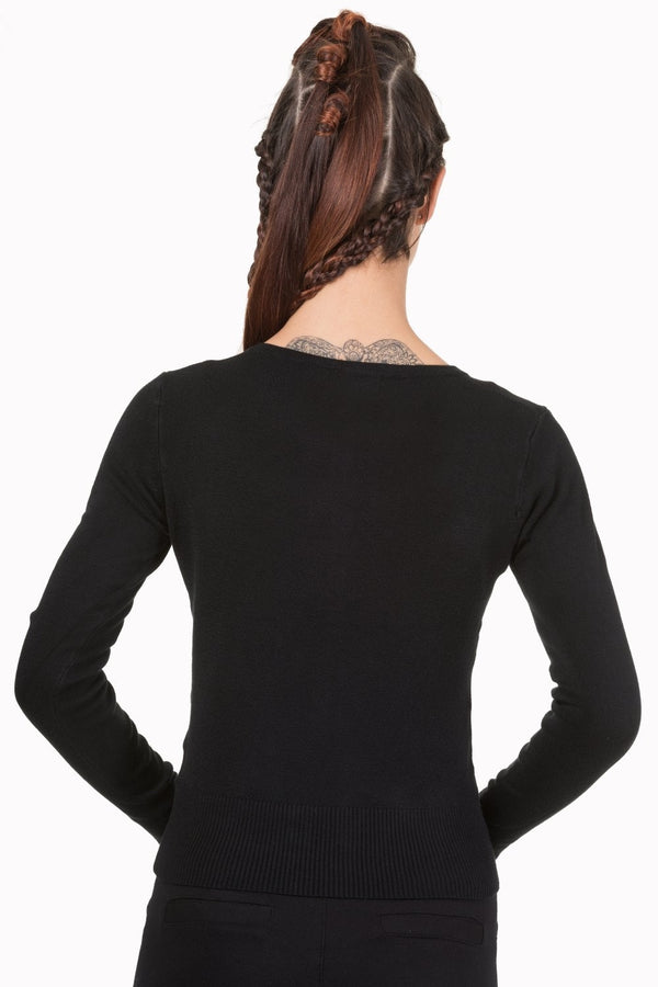 Banned Alternative Banned Alternative Sugar Skull Rockabilly Cardigan