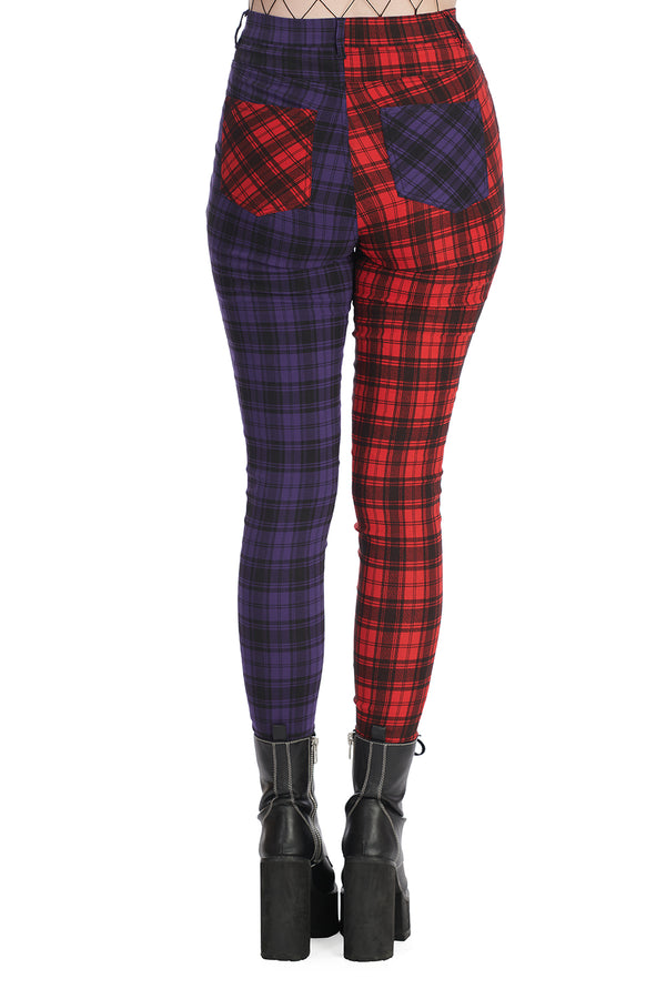Banned Alternative Banned Alternative TARTAN BAILY TROUSERS