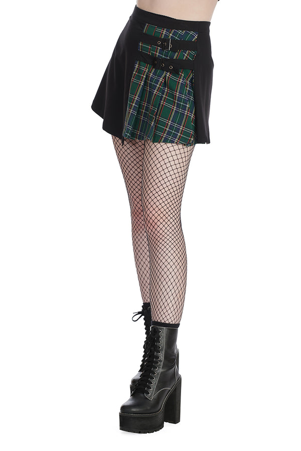 Banned Alternative Banned Alternative TAVISH TARTAN SKIRT