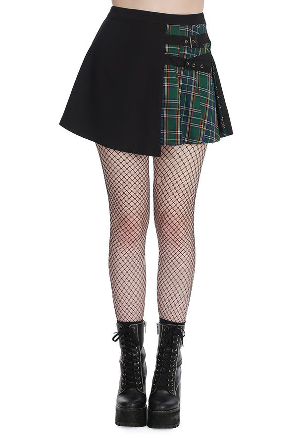 banned alternative Banned Alternative TAVISH TARTAN SKIRT
