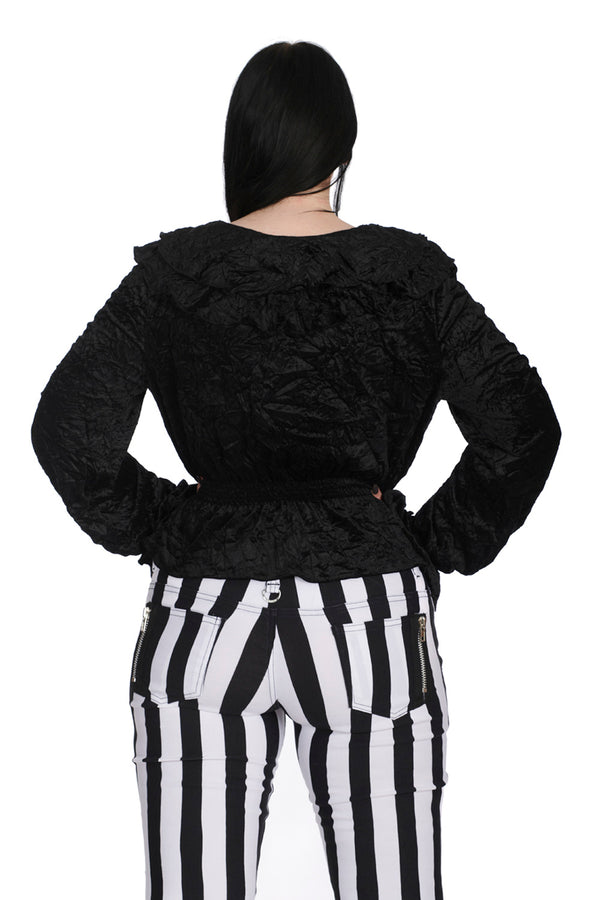 Banned Alternative Banned Alternative TEAR GARDEN BLOUSE