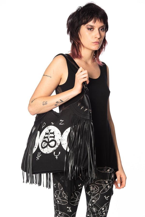 banned alternative Banned Alternative Tempest Fringe HandBag