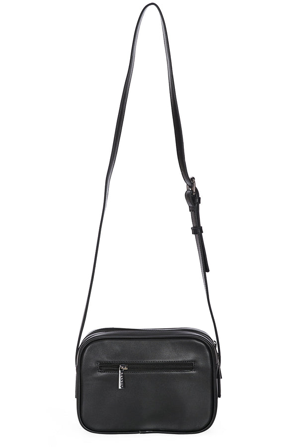 Banned Alternative Banned Alternative TWIN SKULL CROSSBODY BAG