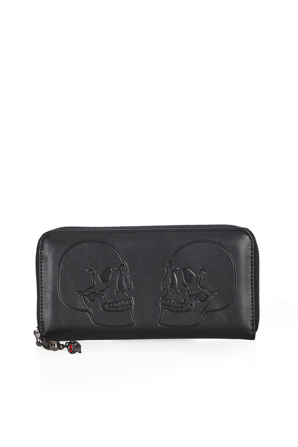 banned alternative Banned Alternative TWIN SKULL WALLET