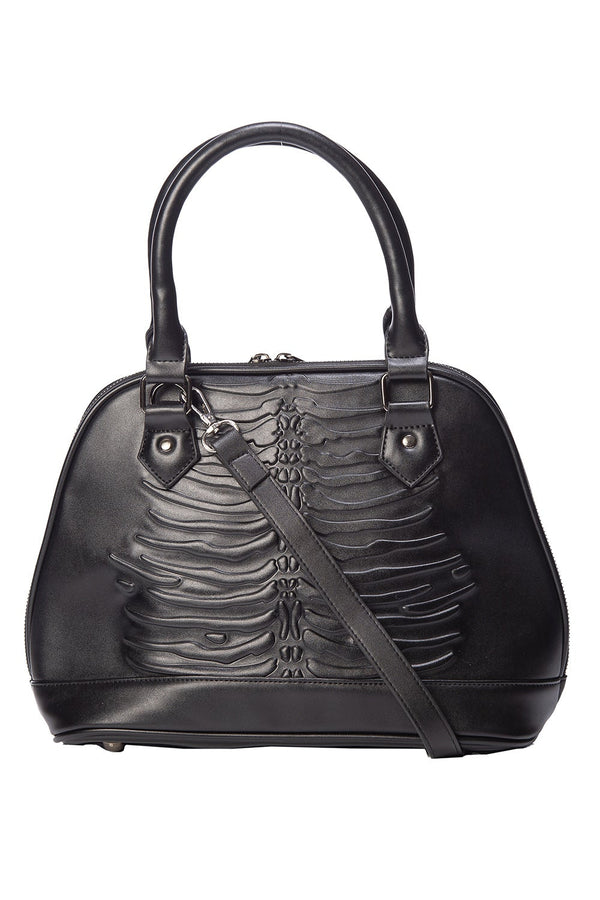 banned alternative Banned Alternative Umbra Emboss Bowler Bag