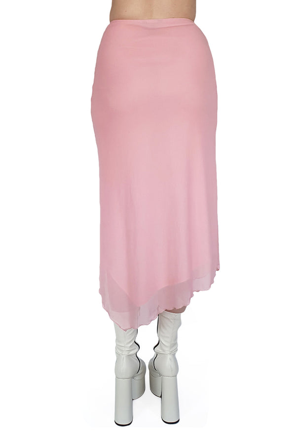 Banned Alternative Banned Alternative UMBRA MESH RUCHED SKIRT