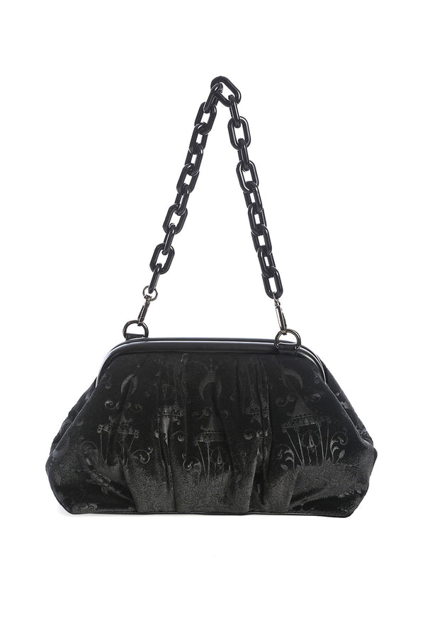 banned alternative Banned Alternative VELVET CHANDELIER SHOULDER BAG