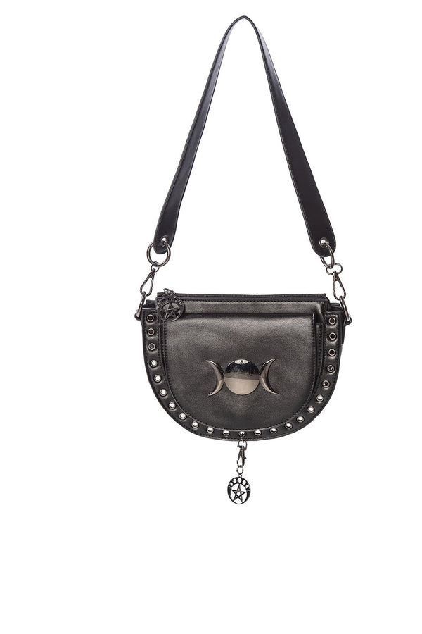 banned alternative Banned Alternative Vidiona Triple Moon Shoulder Bag