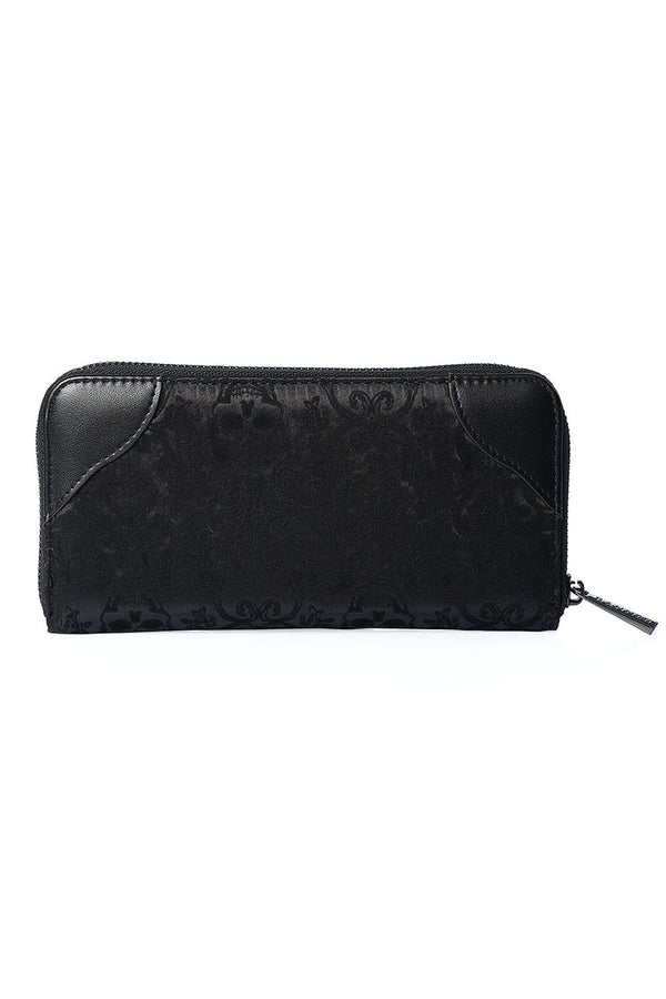 Banned Alternative Banned Alternative Vine Black Cameo Lady Lace Wallet