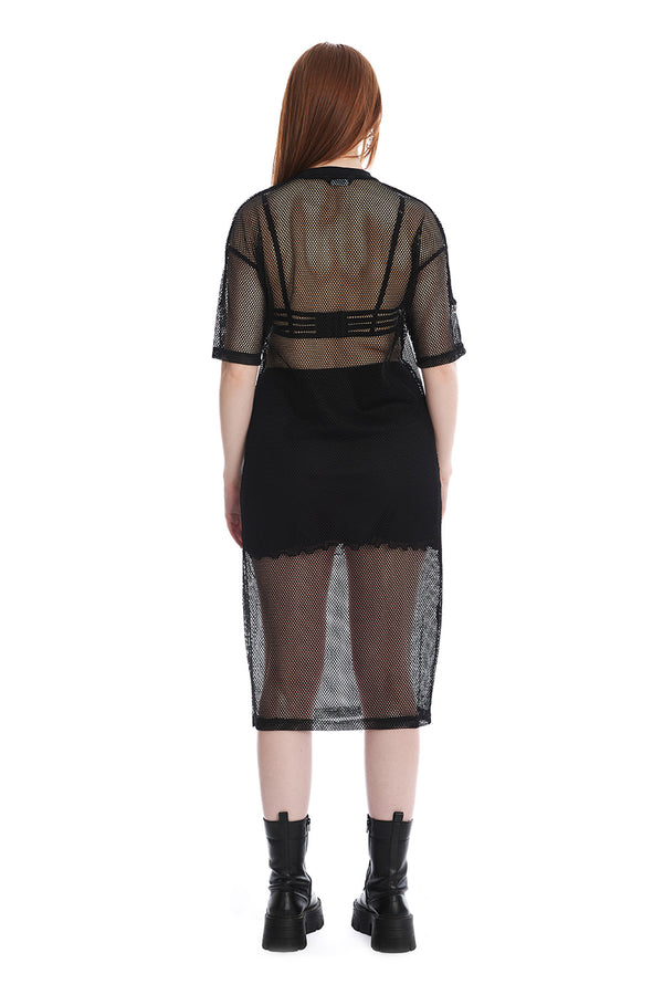 Banned Alternative Banned Alternative WANDA FISHNET DRESS