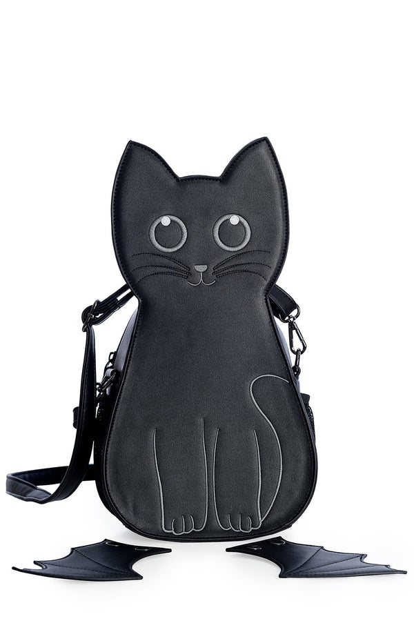 Banned Alternative Banned Alternative Wendigo Black Cat Mini Shoulder Bag