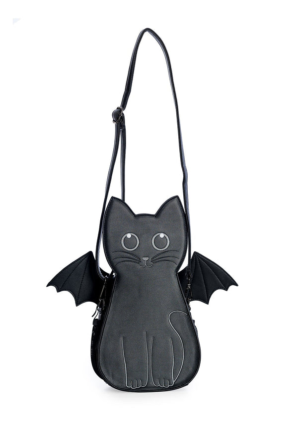 banned alternative Banned Alternative Wendigo Black Cat Mini Shoulder Bag