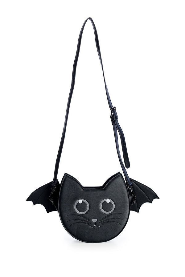 banned alternative Banned Alternative Wendigo Black Cat Mini Shoulder Bag