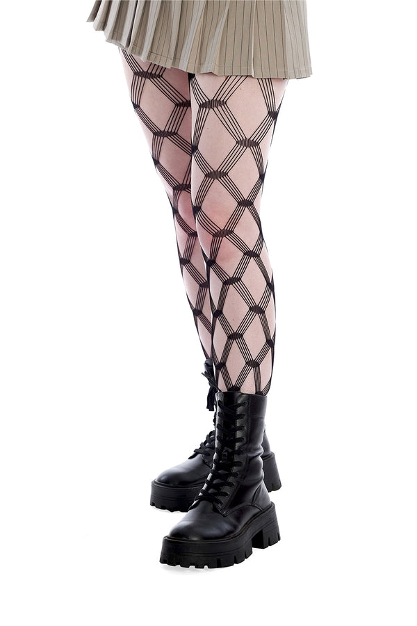 banned alternative Banned Alternative WIDE FISHNET TIGHTS