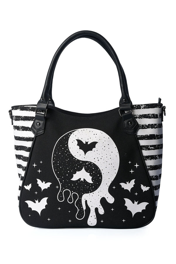 banned alternative YIN YANG MASTER TOTE BAG
