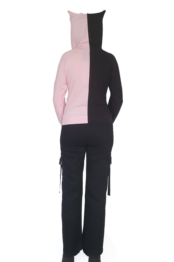 Banned Alternative Banned Alternative YURI HALF AND HALF HOODIE