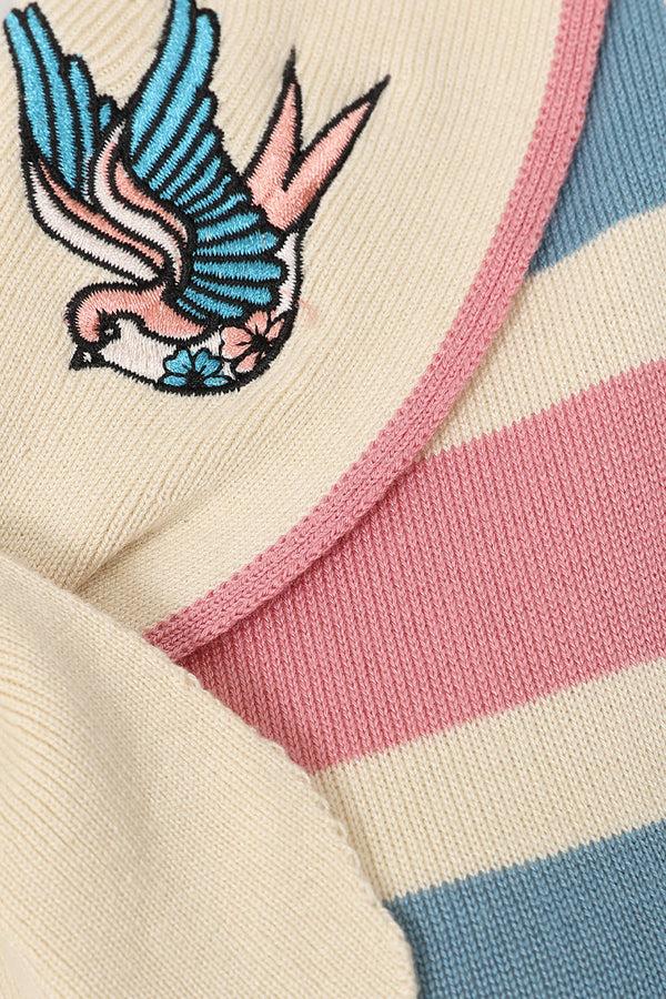 Banned Alternative Banned Alternative ZELDA SWALLOW STRIPED JUMPER