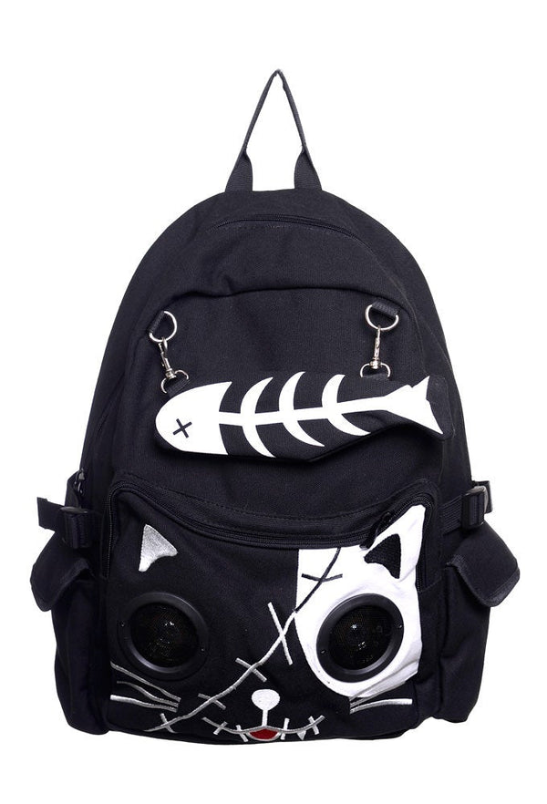 banned alternative Banned Alternative Zombie Kitty Speaker Backpack