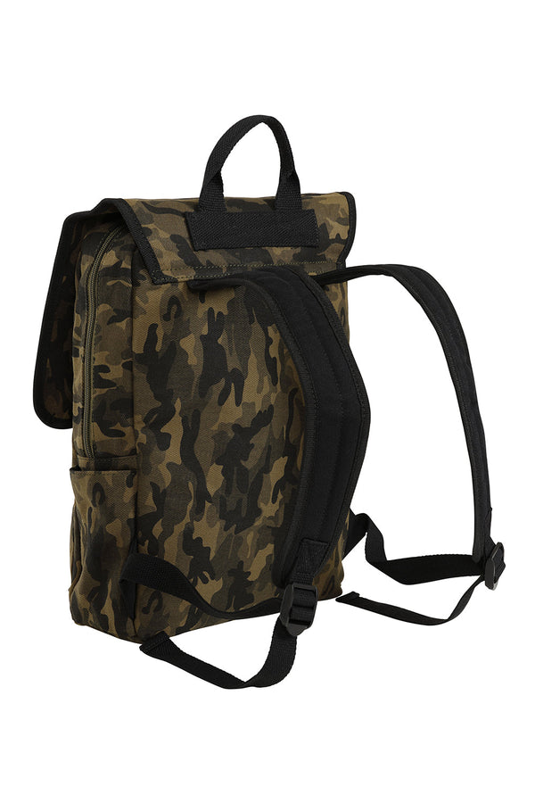 Banned Alternative BANNED Darkest Love Skeleton Heart Backpack | Camo Gothic School Bag