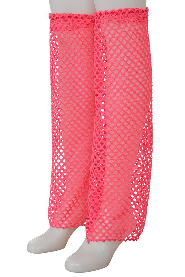 Banned Alternative BANNED Diya Neon Net Legwarmers Bright And Bold Alternative Fashion Accessory