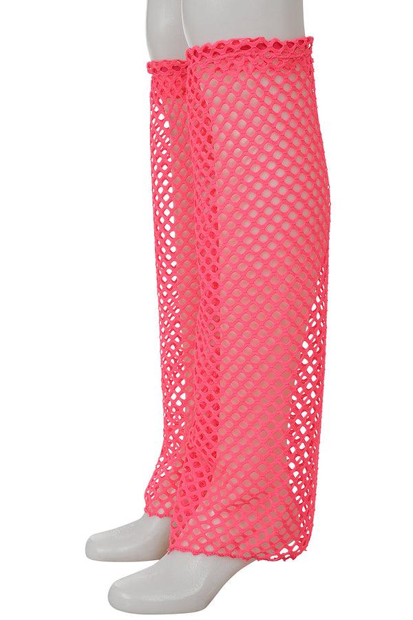 Banned Alternative BANNED Diya Neon Net Legwarmers Bright And Bold Alternative Fashion Accessory