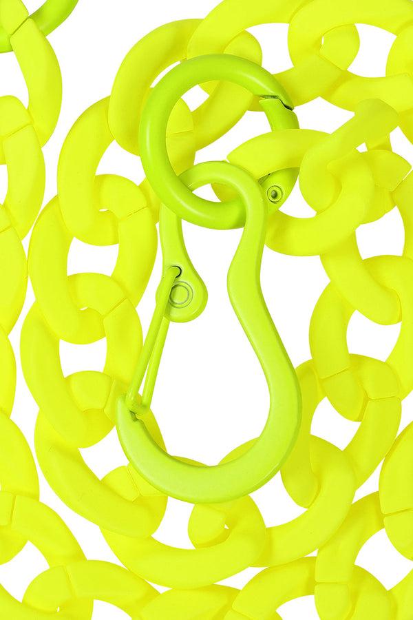 Banned Alternative BANNED Glowbone Trouser Chain Neon Chain Accessory For Gothic And Alternative Styles