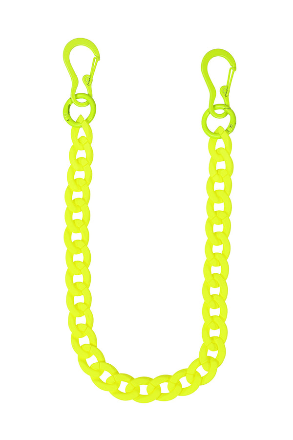 banned alternative BANNED Glowbone Trouser Chain Neon Chain Accessory for Gothic and Alternative Styles