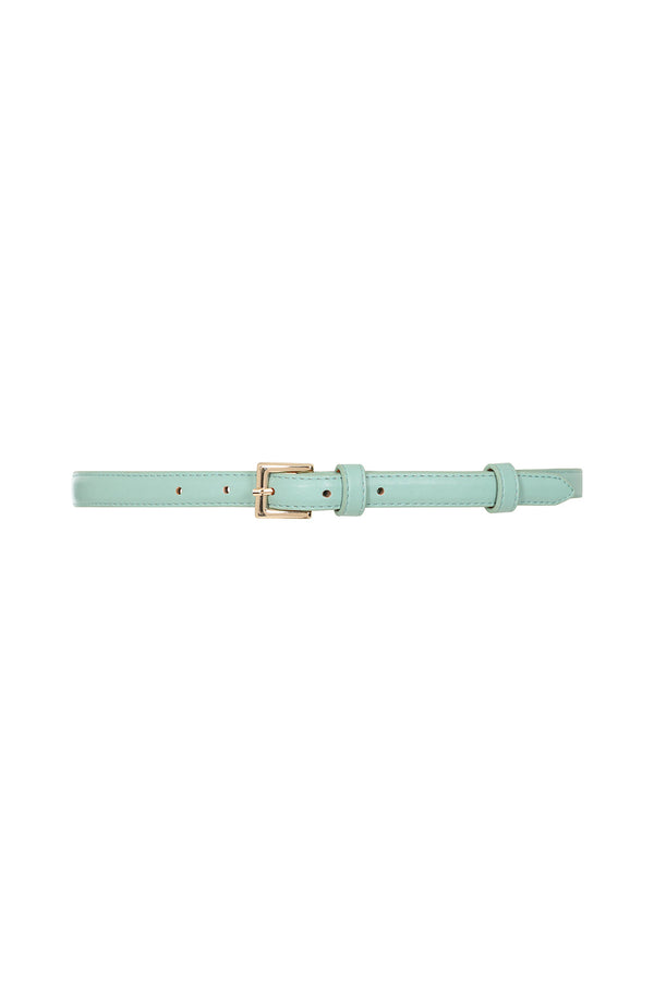 Banned Alternative BANNED Kate Belt Classic Retro Slim Belt With Buckle Closure