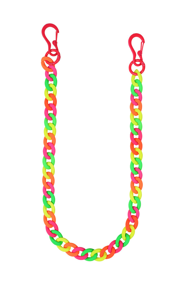 banned alternative BANNED Neon Riot Trouser Chain Bold Neon Chain Accessory for Alternative Fashion