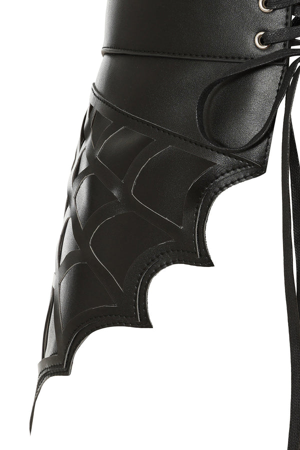 Banned Alternative BANNED Twilight Time Corset Belt Adjustable Cut-Out Waist Belt With Gothic Flair