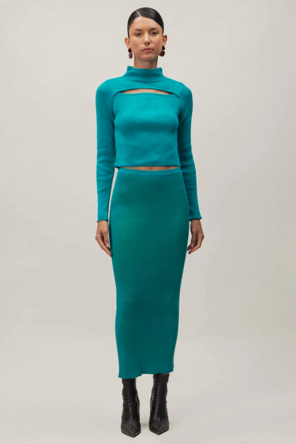 baobab Lagoon Midi Skirt